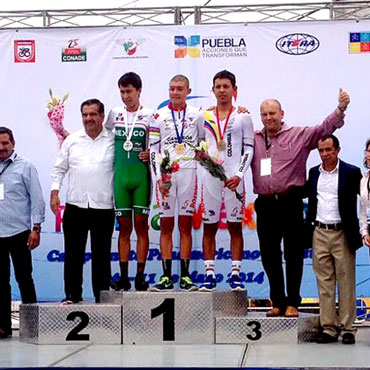Rodrigo Contreras se subió al primer lugar del podio mexicano
