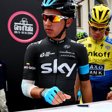 Sebastián Henao cumple una buena actuación en su primer Giro