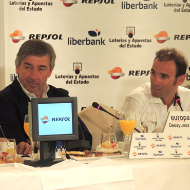 Eusebio Unzué y Alejandro Valverde