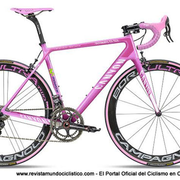 Esta es la Ultimate CF SLX, la bicicleta rosa de Canyon que usó Quintana en el Giro