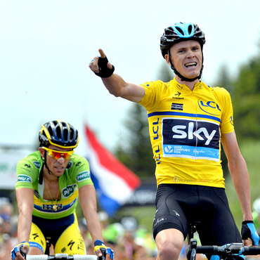 Froome completó su 2ª victoria de etapa en la edición 2014