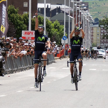 Izaguirre y Valverde, encabezaron el podio de Ruta en España