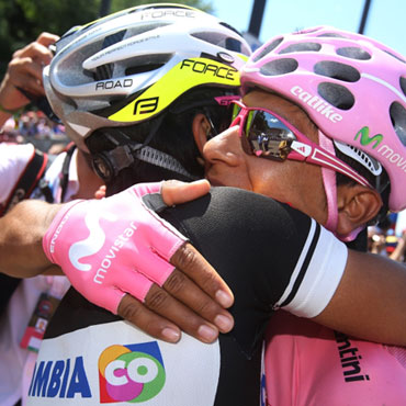Pantano y Quintana, un solo abrazo para celebrar el título