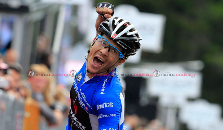 El hombre de Ciudad de Bolívar (Antioquia), cumplió un gran Giro de Italia 2014