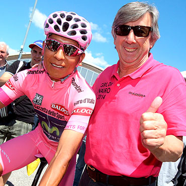 Quintana y Unzué, pareja ganadora en el Giro 2014