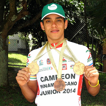 Restrepo se colgó dos medallas de oro y una de bronce en los pasados Panamericanos Juveniles de Pista y Ruta