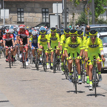 La Vuelta a Portugal disputó este jueves su primera etapa en línea