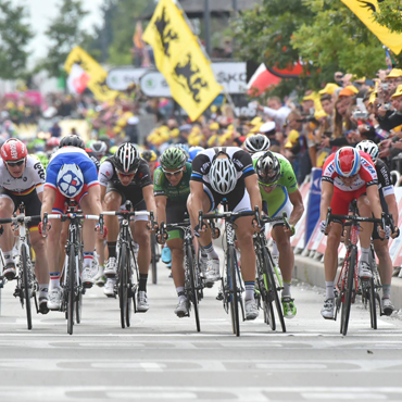 El velocista aleman Marcel Kittel es el ganador de la cuarta etapa del Tour de Francia