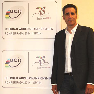 El legendario corredor español será una de las caras del ya próximo Mundial de Ruta en su país