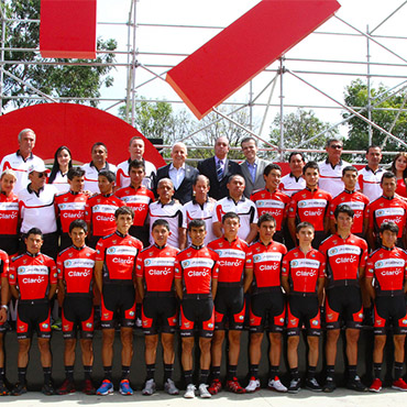El equipo rojinegro presentó su equipo y definió su formación para la ya próxima Vuelta a Colombia
