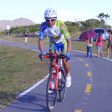 Arenas, ganador de la contrarreloj individual en su categoría