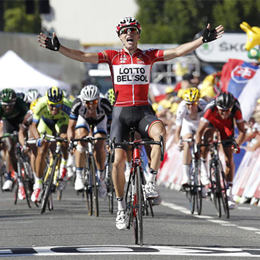 Gallopin consiguió su segunda victoria en la edición 2014 del Tour de Francia