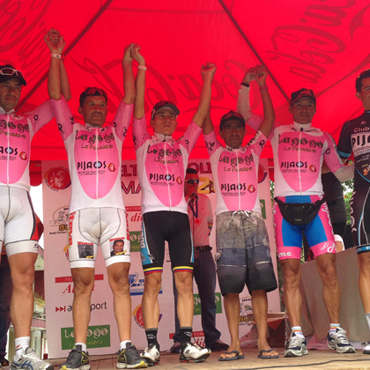 Los cinco campeones del año pasado de la Vuelta al Tolima Senior Máster