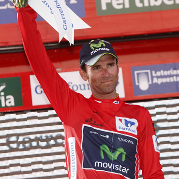 El español Alejandro Valverde, nuevo líder de la Ronda Ibérica.