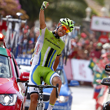 De Marchi hizo buena la escapada en Alcaudete en un día con tregua entre los favoritos a la general