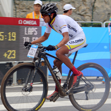 El aporte de Brandon Rivera ha sido determinante en el torneo de ciclismo.