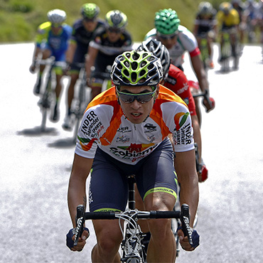 Talero es el líder de los sprinters de la Vuelta a Colombia 2014