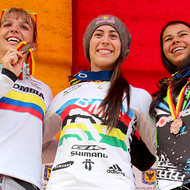 Mariana Pajón ganó en Bogotá, el Torneo Internacional de BMX.