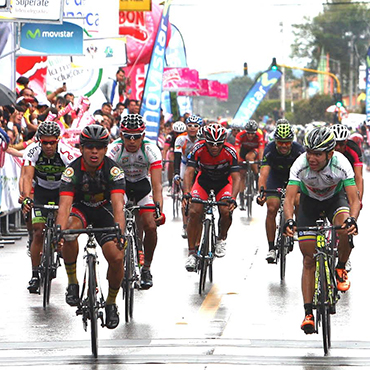 Inédita victoria la de José Jaimes en la Vuelta a Colombia.