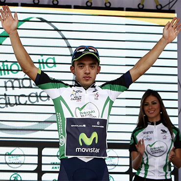Luis Miguel Martínez es el líder Sub23 de la Vuelta a Colombia