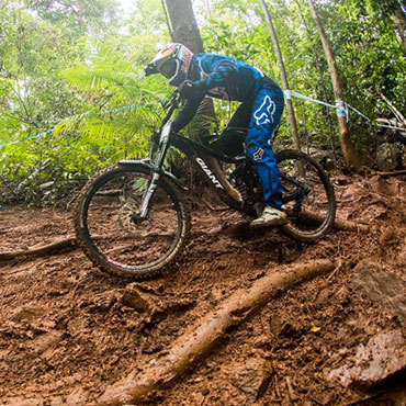 Marcelo Gutiérrez estuvo en la disputa de las finales de la Copa Mundo de DH en Windham (USA)