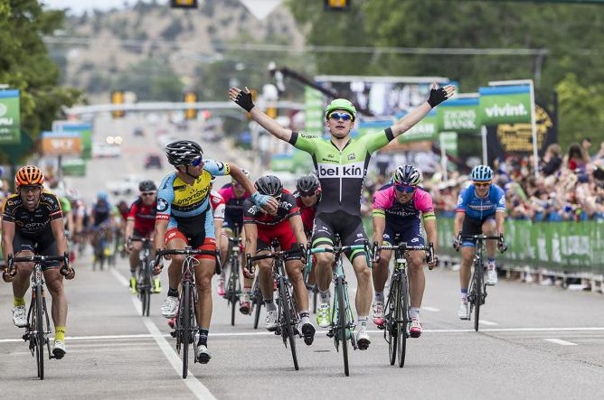 Hofland Moreno volvió al triunfo luego de su accidente en el Tour de California.