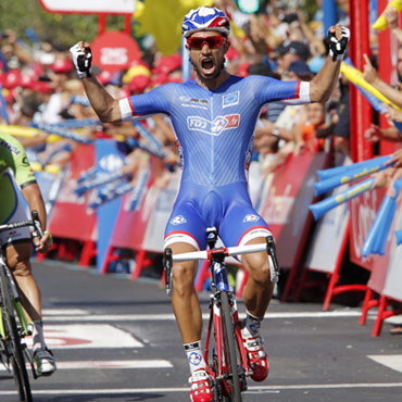 Bouhanni ganó en el primer recorrido en línea de la ronda ibérica 2014