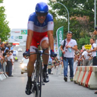 Sylvain Chavanel, asumió el liderato luego de su victoria de hoy