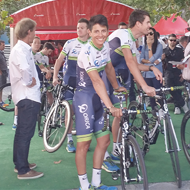Esteban Chaves ha sorprendido gratamente en su primera Vuelta e España.