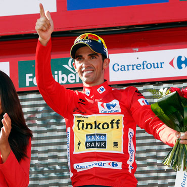 Alberto Contador completó una semana en el comando de la Ronda Ibérica.