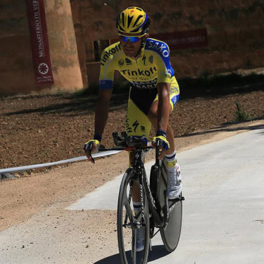 Contador tendrá mañana su prueba de fuego en la primera cita con el reloj de la Vuelta a España 2014