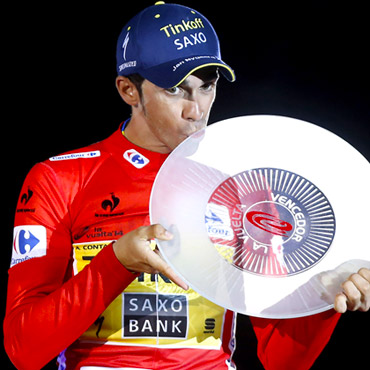 Tres participaciones, tres títulos para Alberto Contador en la Ronda Ibérica.