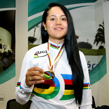 Camila Valbuena será una de las cuatro mujeres de la delegación nacional en el certamen mundial 2014