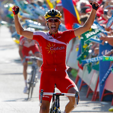 Navarro se alzó con la victoria en el preludio de un espectacular fin de semana en la Vuelta a España