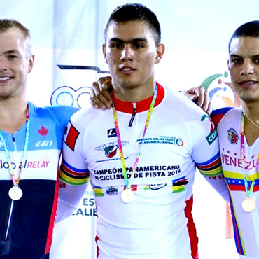 El tercer oro colombiano en Aguascalientes lo ganó Fabián Puerta.