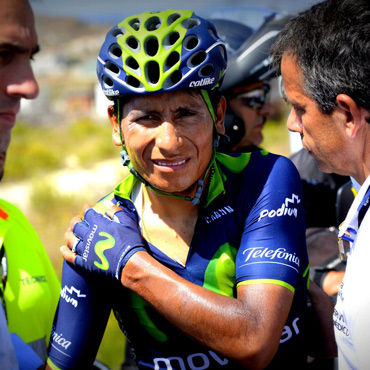 La nueva caída, sí obligó al retiro de Nairo Quintana de la Ronda.