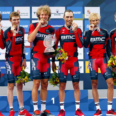 La segunda medalla del domingo para Estados Unidos la obtuvo BMC Racing.