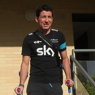 En Pamplona, adelanta su recuperación Sergio Luis Henao.