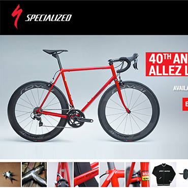 Specialized Allez, la bici para celebrar el 40 Aniversario.