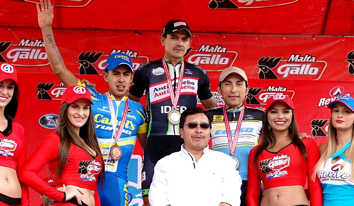 Colombia hace la fiesta en la VUelta a GUatemala y llena el podio con Cano, Camacho y Pedraza