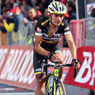 Fabio Duarte, el colombiano que ganó la carrera en 2012.