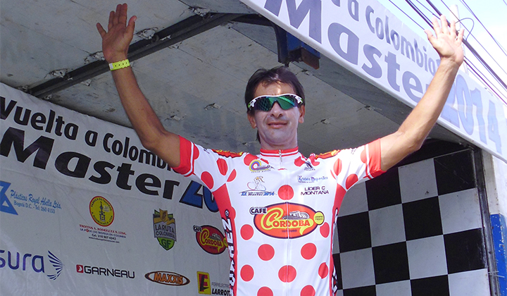 Jorge León Otálvaro viene de participar en la Vuelta a Colombia Máster, que terminó hace dos semanas.