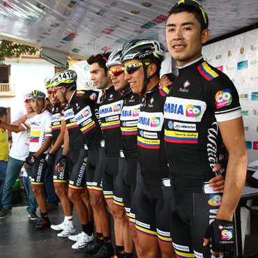 Team Colombia en su camino al cierre de la temporada 2014