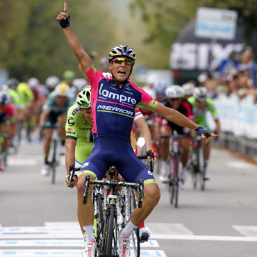 La carrera italiana fue dominada por Valerio Conti. El año pasado, el campeón fue el colombiano Leonardo Duque.