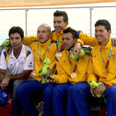 Arango, Roldán, Estrada y Parra, los triunfadores.