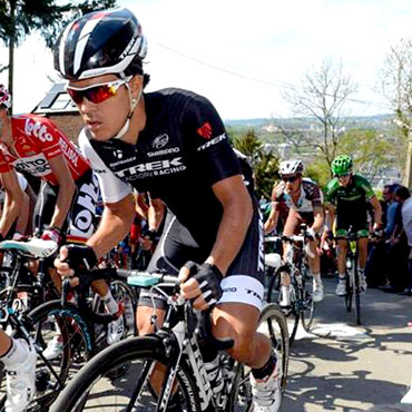 Arredondo se estrenó este año en la élite del ciclismo.