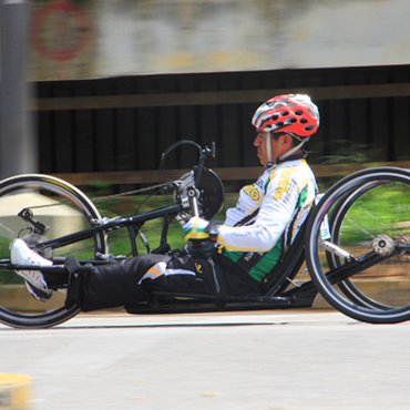 Continúa la parada nacional de ciclismo Paracycling en Bucaramanga.