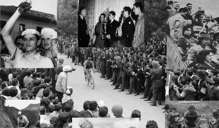 El paisa, auténtica estrella del deporte nacional en los años 50. Se fue uno de los grandes del ciclismo colombiano.