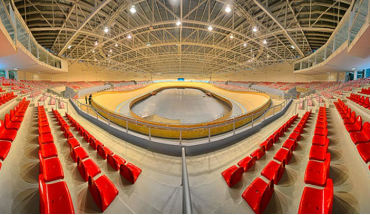 Velódromo de Xalapa, escenario nuevo para el certamen. Al terminar, se transformará en Centro de Convenciones.