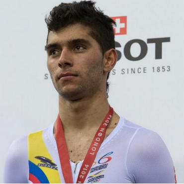 Gaviria, medallista dorado de Colombia en segunda parada.